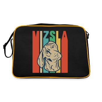 Vizsla - Retro Bag - black/gold - Back