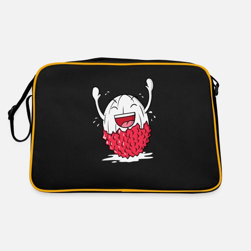 Litschi Lychee Retro Tasche