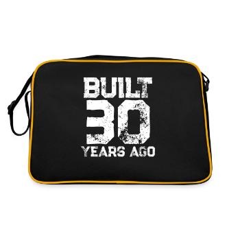 30th birthday - Retro Bag - black/gold - Back