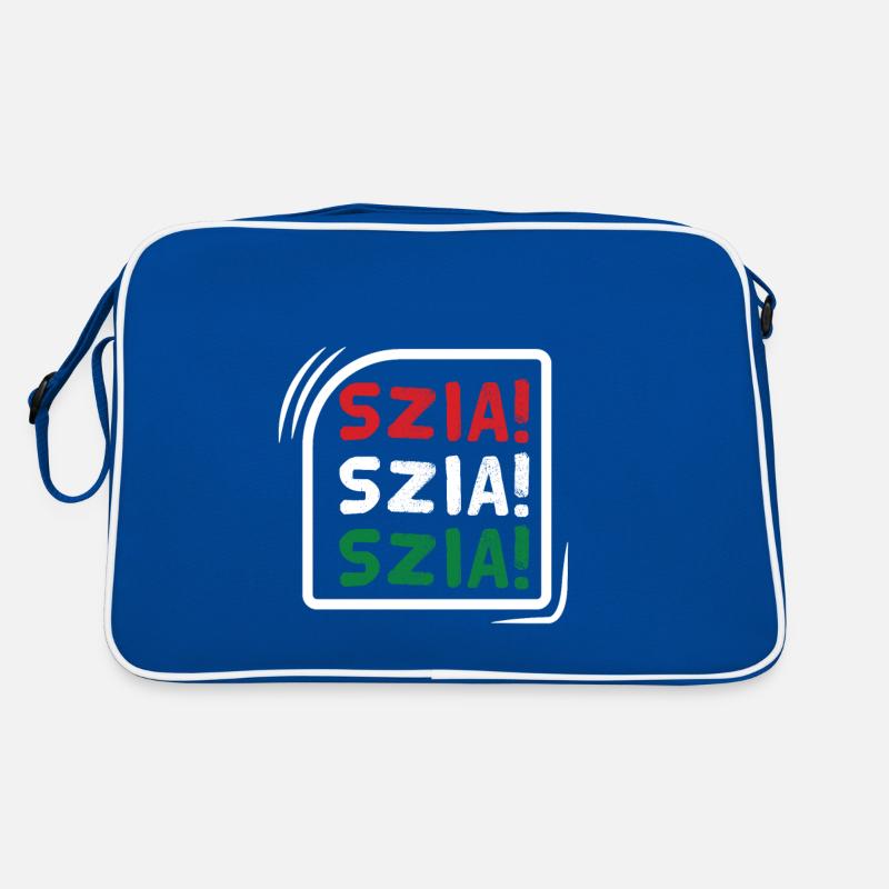 SZIA Hello in Magyar colors Retro Bag