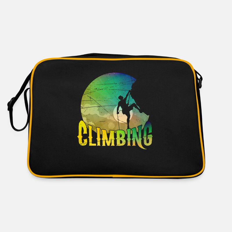 Climbing Climbers Retro Bag