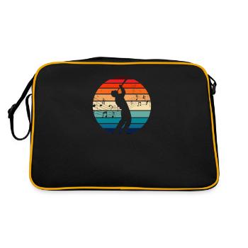 Clarinetist clarinet - Retro Bag - black/gold - Back