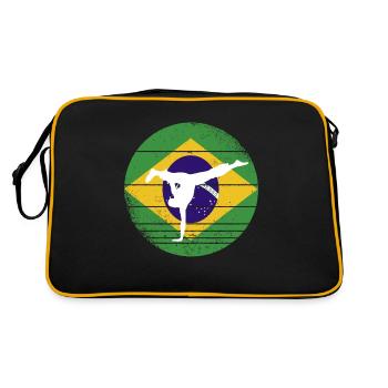 Capoeira Retro Brazil - Sac Retro - noir/or - Dos