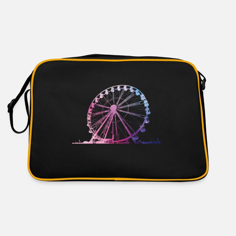 Showman ferris wheel fun fair funfair Retro Bag