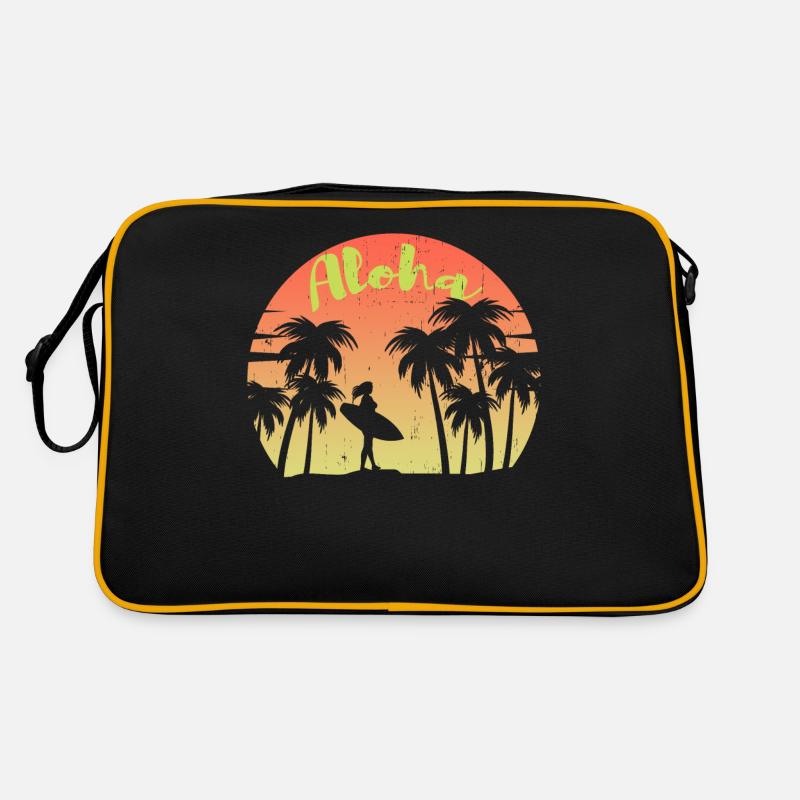 Aloha Surfing Retro Tasche