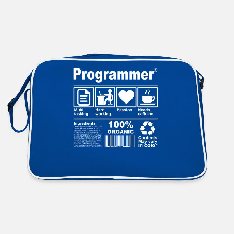 Programmer Retro Tasche