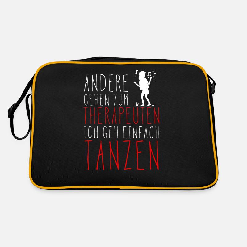 Ich geh tanzen ! GESCHENKIDEE GEBURTSTAG Retro Tasche