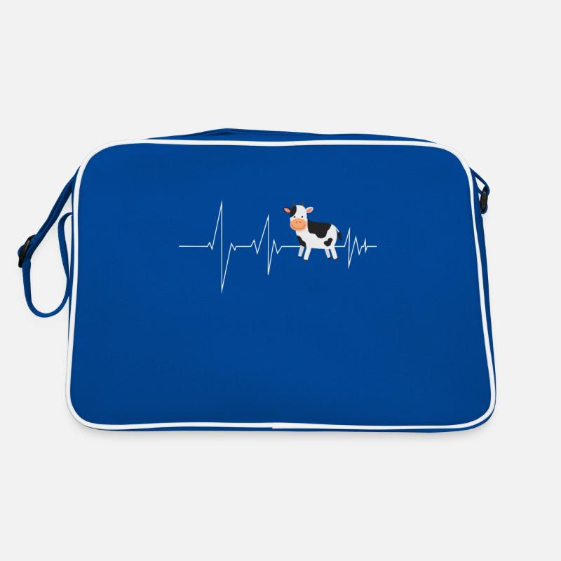 mucche Borsa retrò