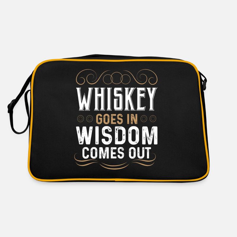 Whisky Whisky Scotch Single Malt Bourbon Gift Sac Retro