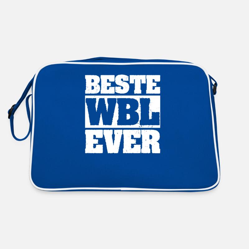 Beste WBL Ever Wohnbereichsleitung Geschenk Retro Tasche