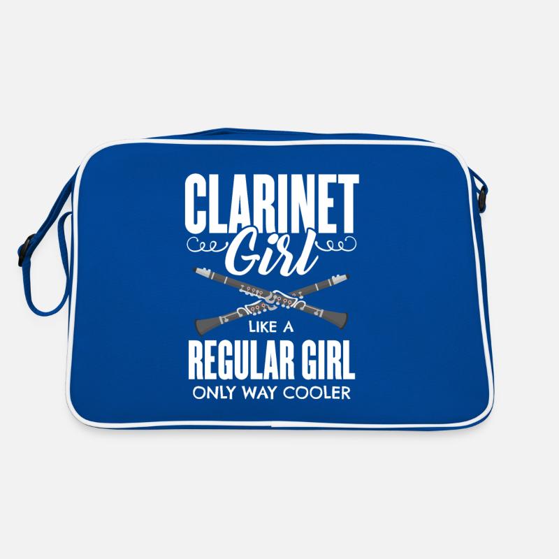 Klarinette Retro Tasche