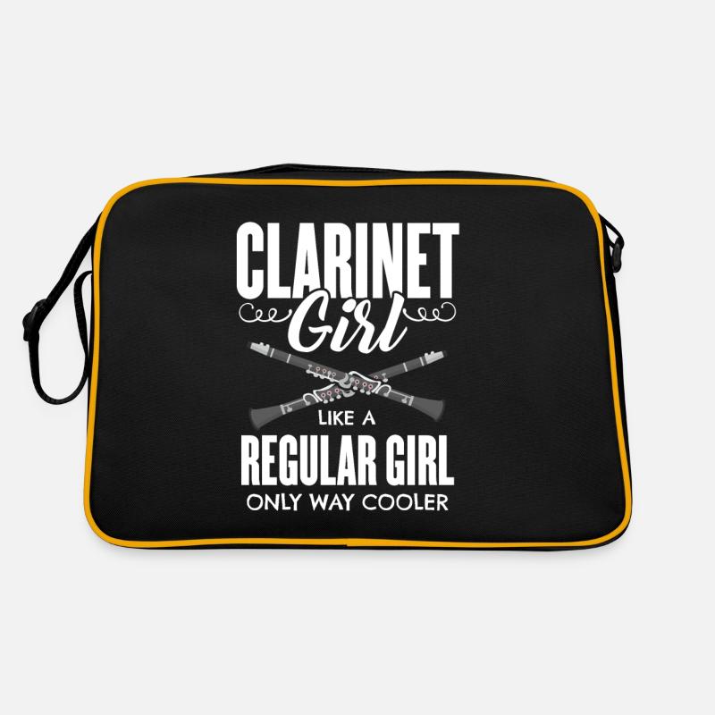 clarinet - Retro Bag - black/gold