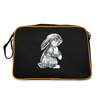 Hare - Retro Bag - black/gold - Back