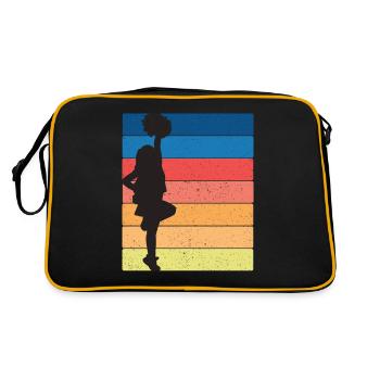 pom-pom girl - Sac Retro - noir/or - Dos