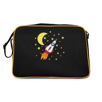Scolarisation Des sacs d’école fusée - Sac Retro - noir/or - Dos