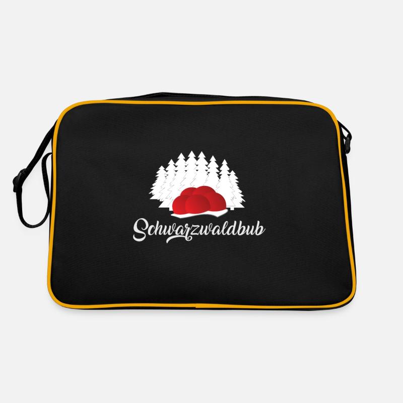 Schwarzwald bollenhut black forest boy gift Retro Bag