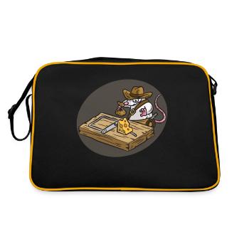 INDIANA JONES Souris Pièges Fromage Enfants Humour - Sac Retro - noir/or - Dos