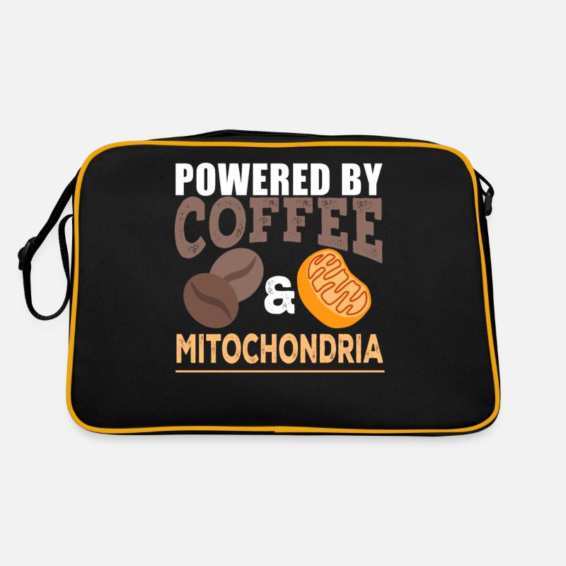 Biology - Powered By Coffee And Mitochondria Retro Bag