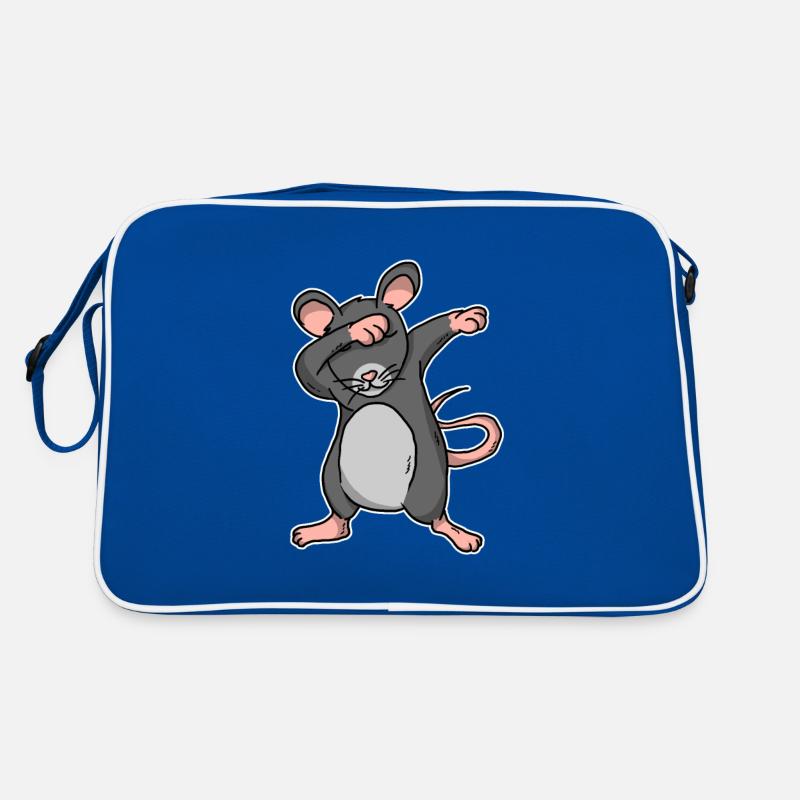 Funny Dabbing Rat Dab Dance Mouse Lover Gift Retro Bag
