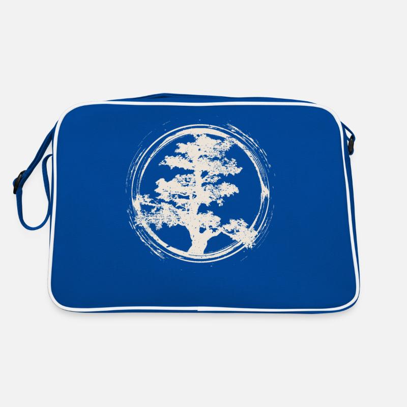 Japanese Zen Master Bonsai Tree Gift Design Idea Retro Bag