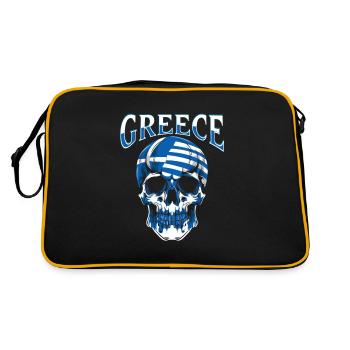 Greece - Retro Bag - black/gold - Back