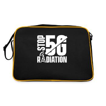 Arrête le rayonnement 5G - Sac Retro - noir/or - Dos