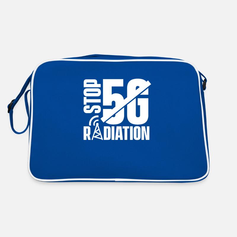 Stoppt 5G Strahlung Retro Tasche