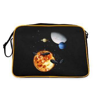 Univers - Sac Retro - noir/or - Dos