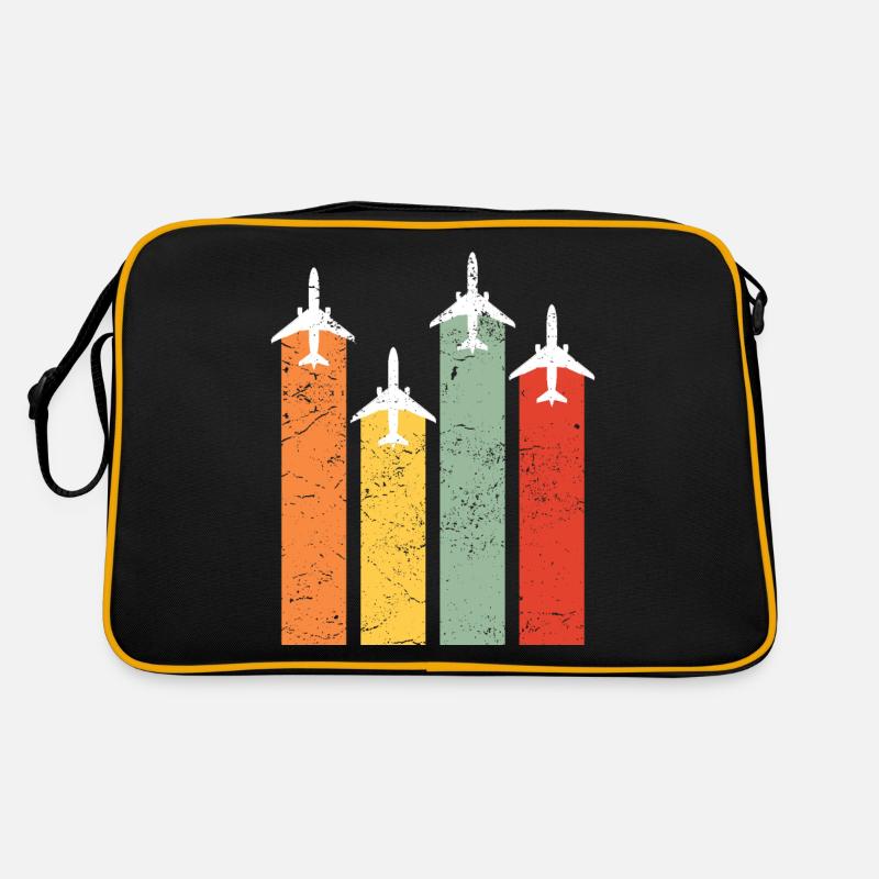 Pilot Aviation Airplane Aviator Gift Retro Retro Bag