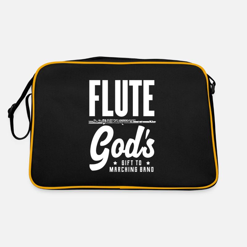 Querflöte Retro Tasche
