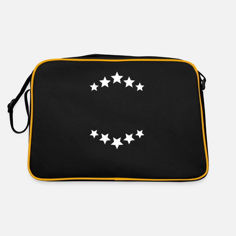 Stern Sterne Sternchen Selbst gestalten Retro Tasche