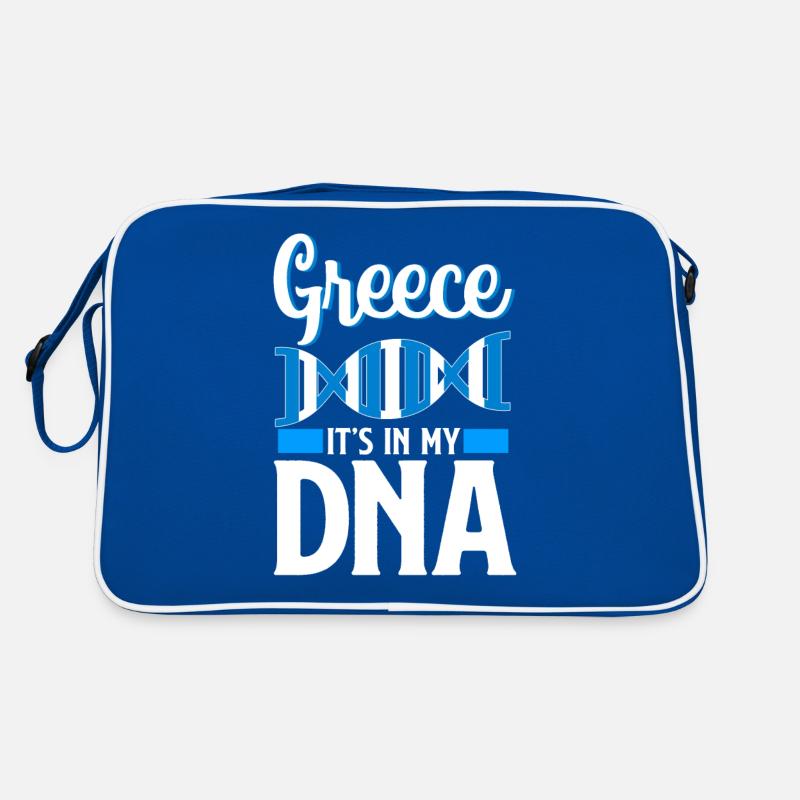 Greece vacation Retro Bag