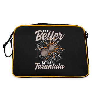 spider - Retro Bag - black/gold - Back