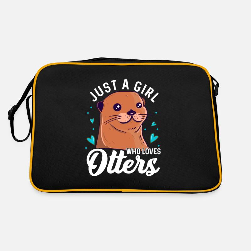 Animal loutre Sac Retro