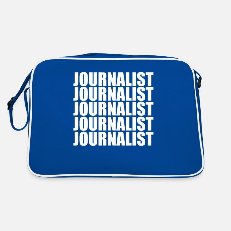 journaliste Sac Retro