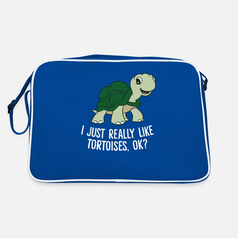 J’aime les tortues Tout simplement Ok Sac Retro