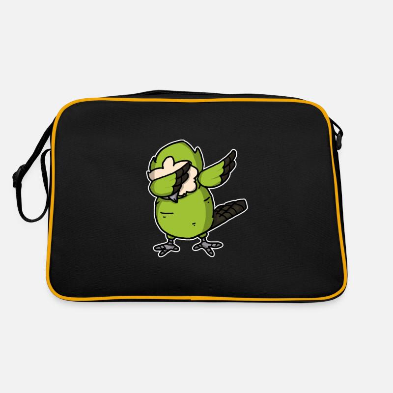 Cadeau de Dabbing Cakapo Sac Retro