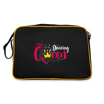 Dancing Queen Dancing Dance Class Dancer Gift - Sac Retro - noir/or - Dos