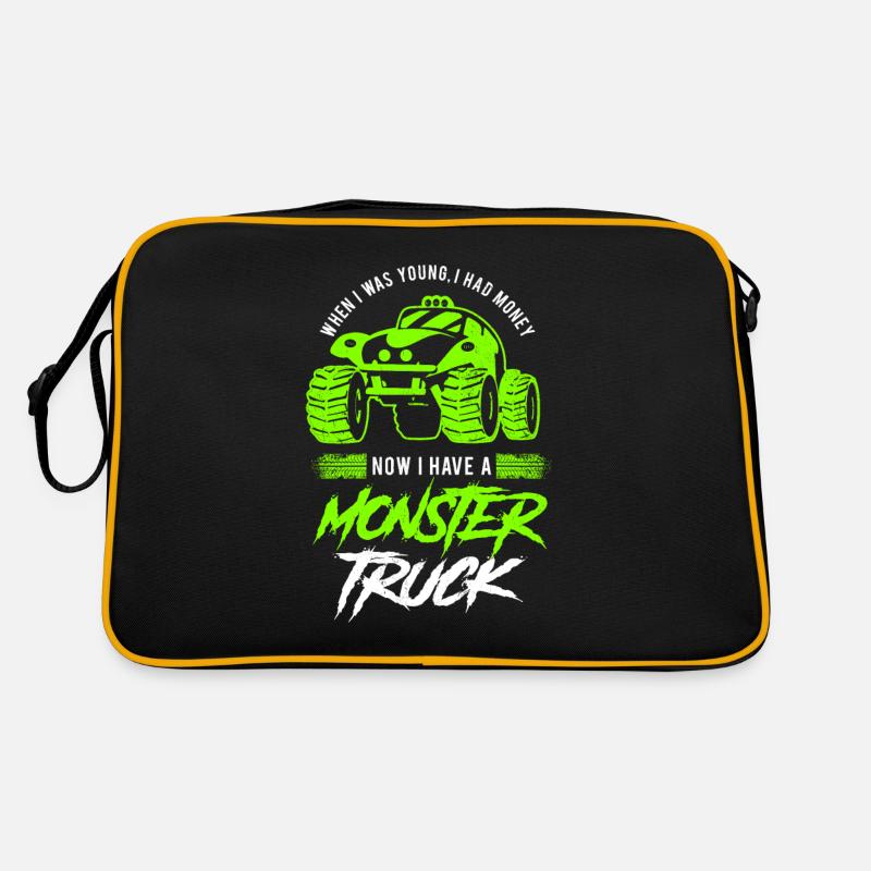 J'ai un camion monstre Sac Retro