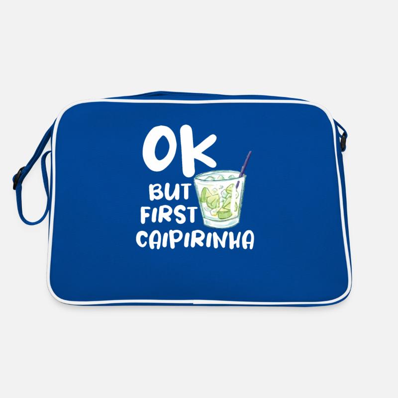 Caipirinha Cocktail Bartender Drinking Humor Retro Bag