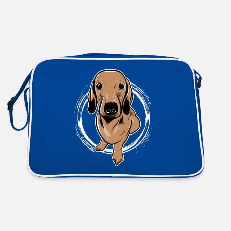 Teckel chien teckel Sac Retro