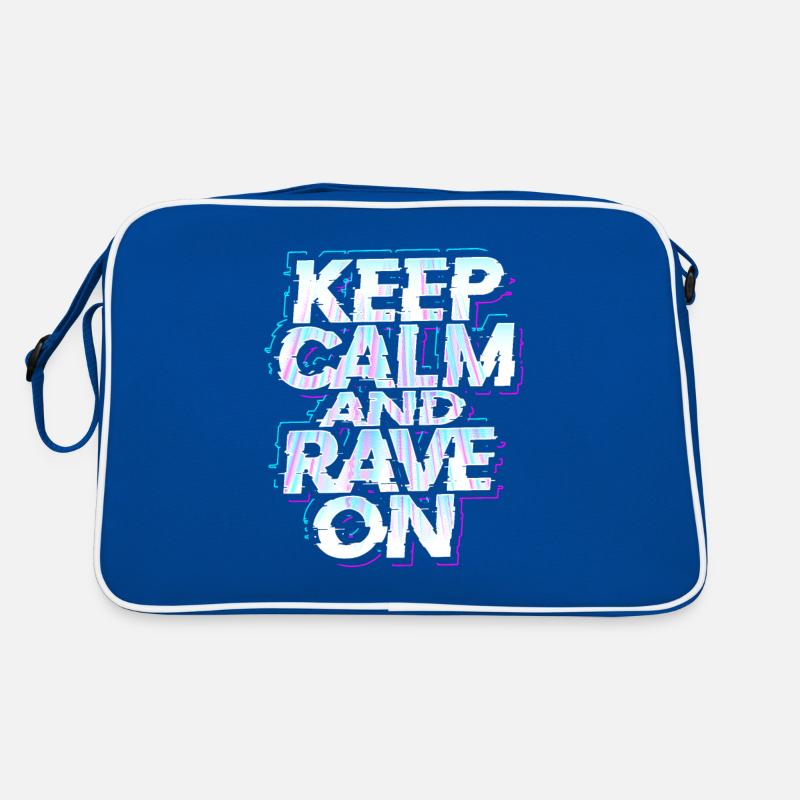 Techno Rave EDM Electronic Dubstep D&B Retro Bag