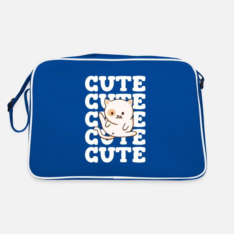 Cute cat gift when cleaning cat laundry Retro Bag