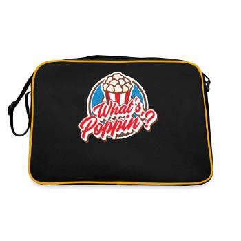 Pop corn - Sac Retro - noir/or - Dos