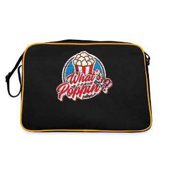 Popcorn bags - Retro Bag - black/gold - Back