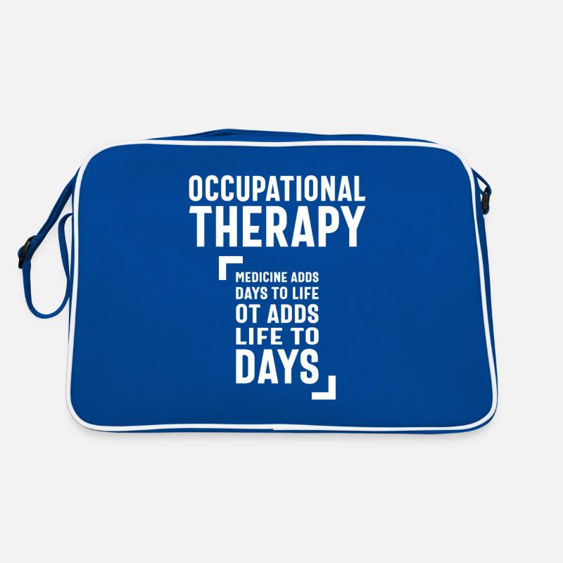 Occupational Therapy Job Title Gift Retro Bag