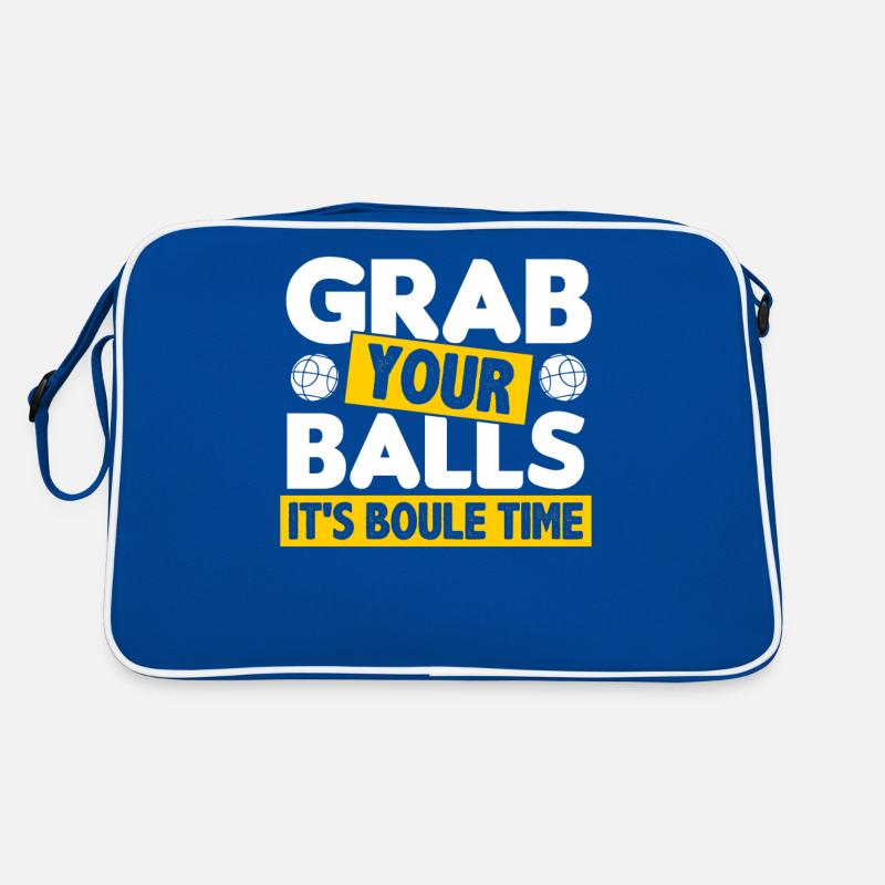 Boule Petanque Boccia Boules Sac Retro