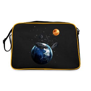 univers - Sac Retro - noir/or - Dos