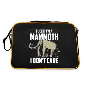 Mammoth - Retro Bag - black/gold - Back