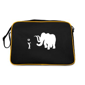 Mammoth - Retro Bag - black/gold - Back